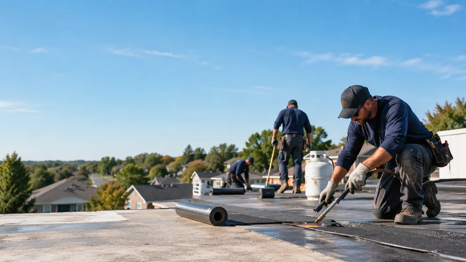 Flat Roof Leak Repair providers in Brussels, IL
